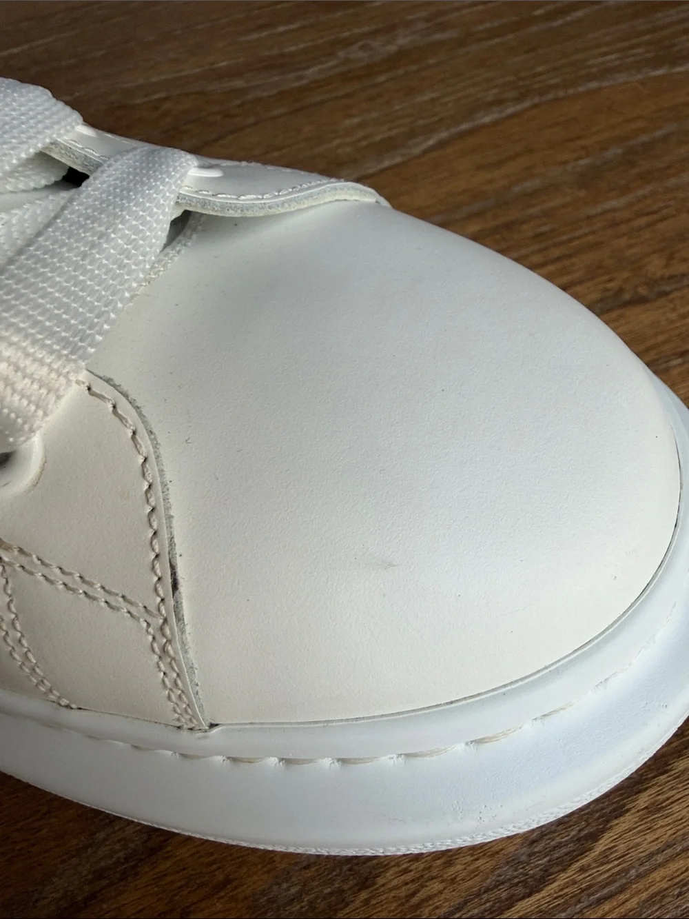 Alexander McQueen Oversized Sneaker “White Mole”